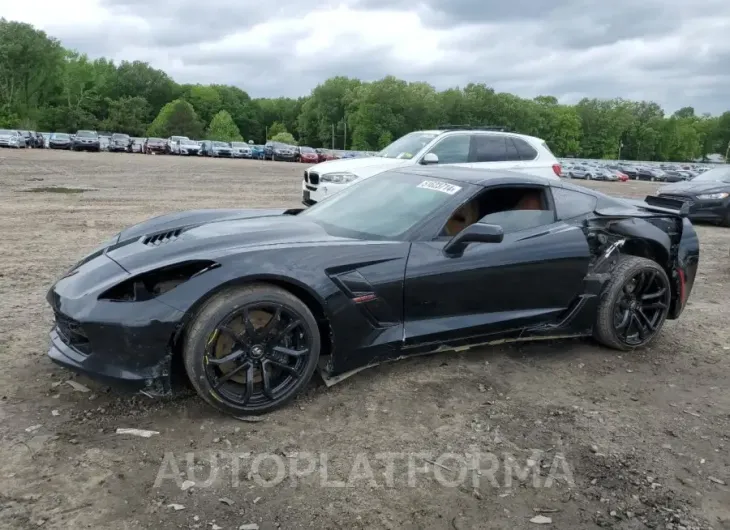 CHEVROLET CORVETTE G 2017 vin 1G1YY2D78H5122966 from auto auction Copart