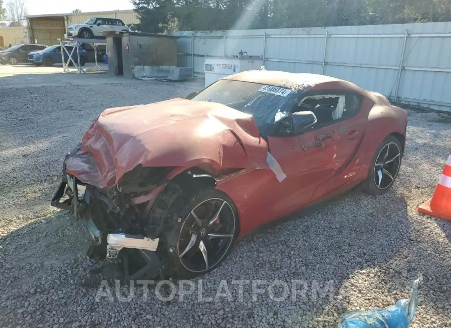 TOYOTA SUPRA BASE 2021 vin WZ1DB0C07MW043004 from auto auction Copart