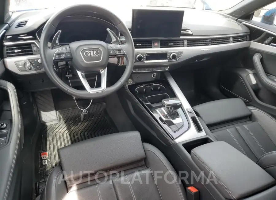 AUDI A5 PRESTIG 2022 vin WAUEACF53NA024069 from auto auction Copart