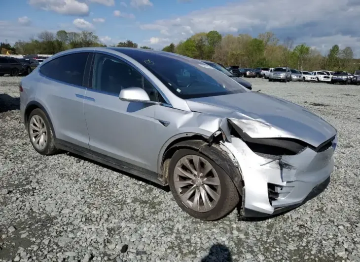 TESLA MODEL X 2018 vin 5YJXCBE21JF101448 from auto auction Copart