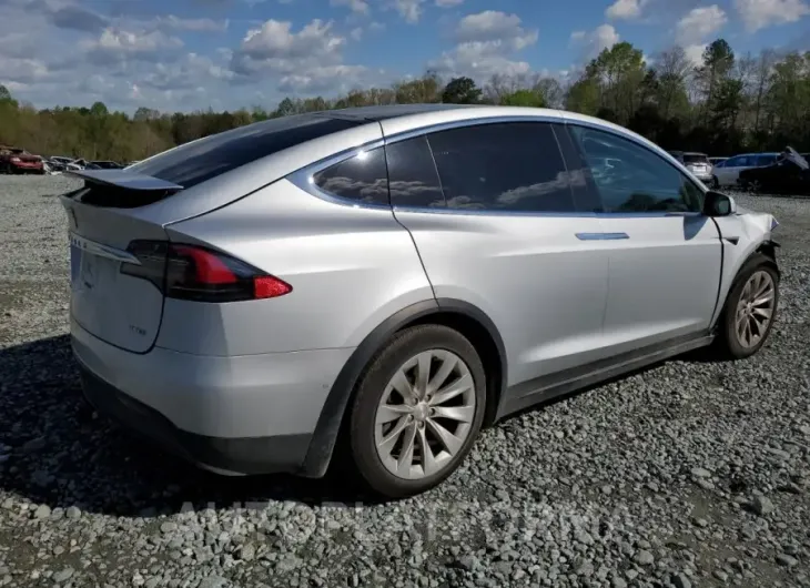 TESLA MODEL X 2018 vin 5YJXCBE21JF101448 from auto auction Copart