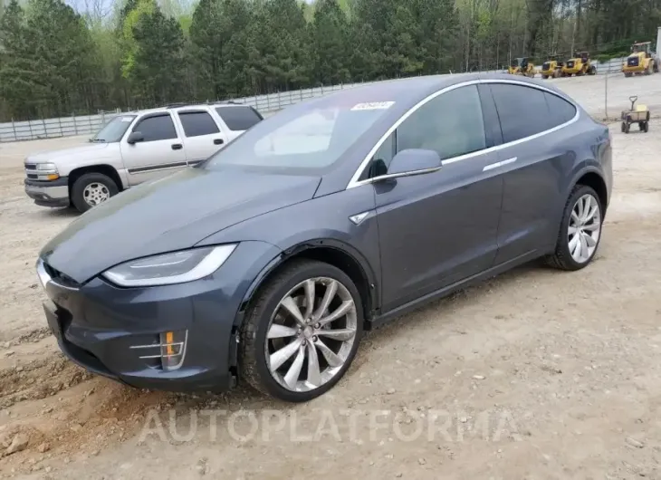 TESLA MODEL X 2016 vin 5YJXCBE28GF004126 from auto auction Copart