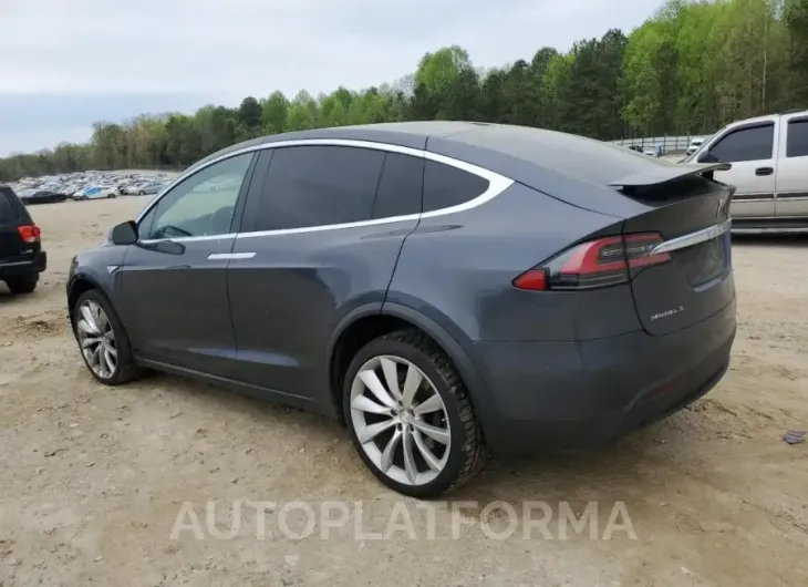 TESLA MODEL X 2016 vin 5YJXCBE28GF004126 from auto auction Copart