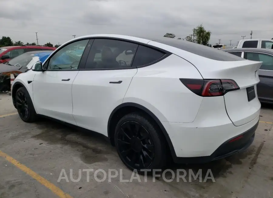 TESLA MODEL Y 2022 vin 7SAYGDEE1NF554234 from auto auction Copart