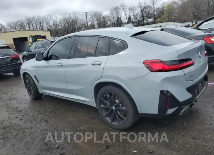 BMW X4 XDRIVE3 2022 vin 5UX33DT05N9L15109 from auto auction Copart