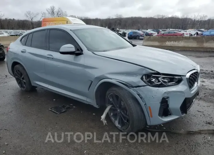 BMW X4 XDRIVE3 2022 vin 5UX33DT05N9L15109 from auto auction Copart