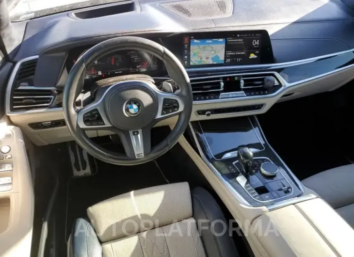 BMW X7 XDRIVE4 2020 vin 5UXCW2C03L9C69114 from auto auction Copart