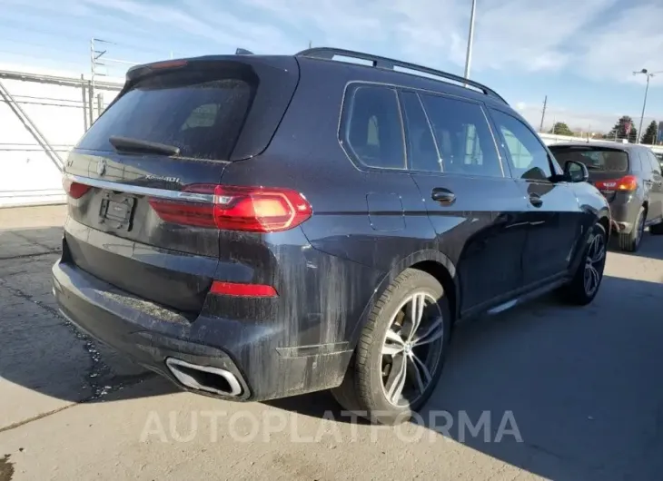 BMW X7 XDRIVE4 2020 vin 5UXCW2C03L9C69114 from auto auction Copart