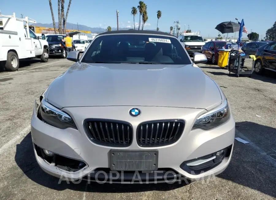 BMW 230I 2017 vin WBA2K9C37HV950364 from auto auction Copart