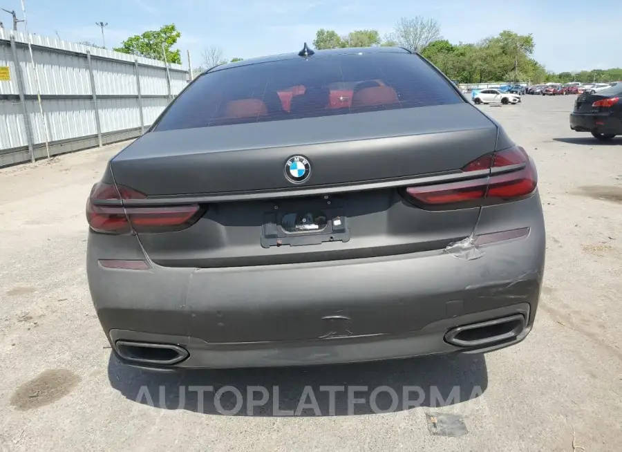 BMW 750 XI 2016 vin WBA7F2C58GG418644 from auto auction Copart