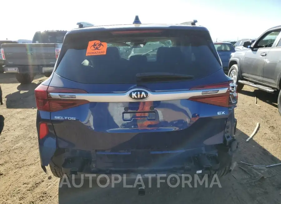 KIA SELTOS EX 2021 vin KNDERCAA3M7097115 from auto auction Copart