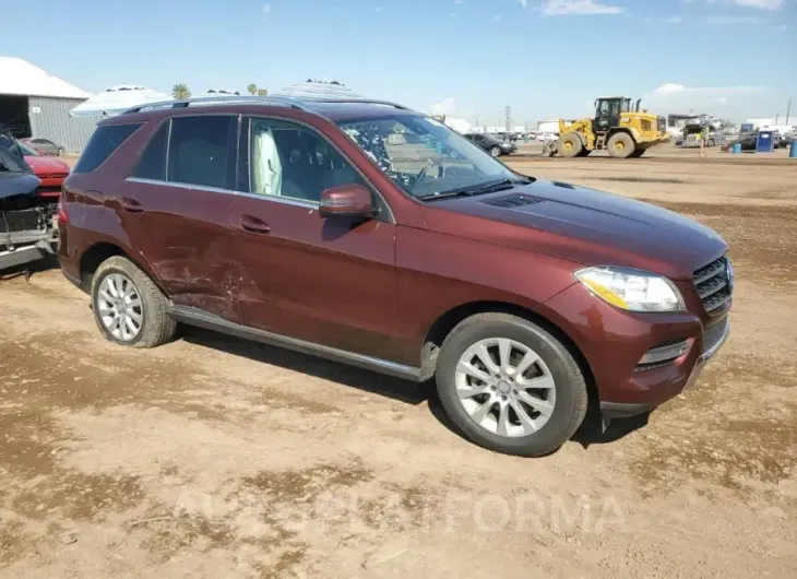 MERCEDES-BENZ ML 250 BLU 2015 vin 4JGDA0EB5FA494458 from auto auction Copart