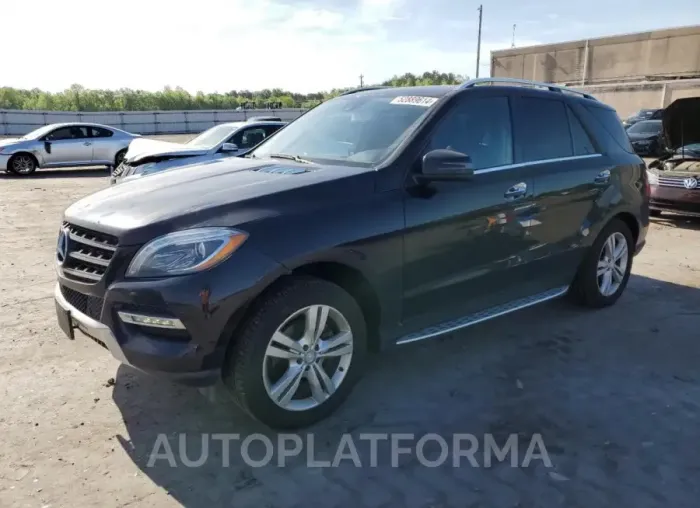 MERCEDES-BENZ ML 250 BLU 2015 vin 4JGDA0EB6FA489737 from auto auction Copart