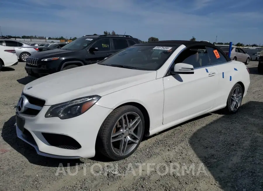 MERCEDES-BENZ E 400 2016 vin WDDKK6FF2GF322038 from auto auction Copart