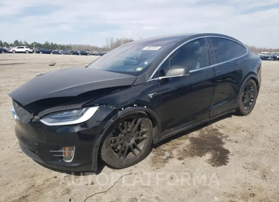 TESLA MODEL X 2019 vin 5YJXCAE25KF190677 from auto auction Copart