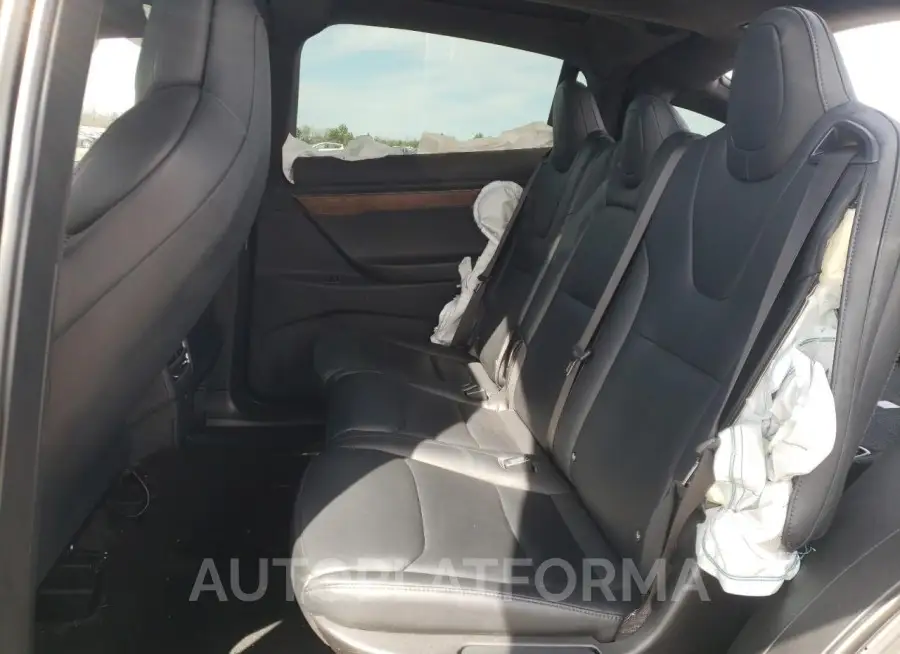 TESLA MODEL X 2019 vin 5YJXCAE25KF190677 from auto auction Copart