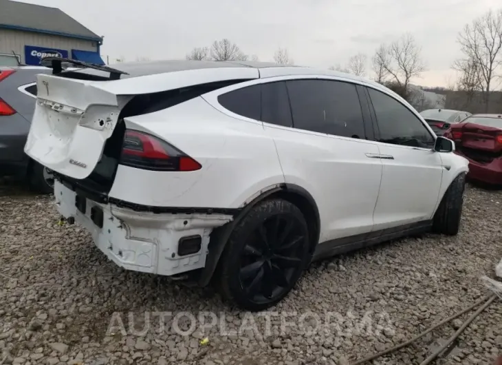 TESLA MODEL X 2016 vin 5YJXCAE46GF017601 from auto auction Copart