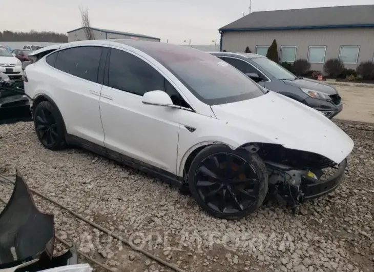 TESLA MODEL X 2016 vin 5YJXCAE46GF017601 from auto auction Copart