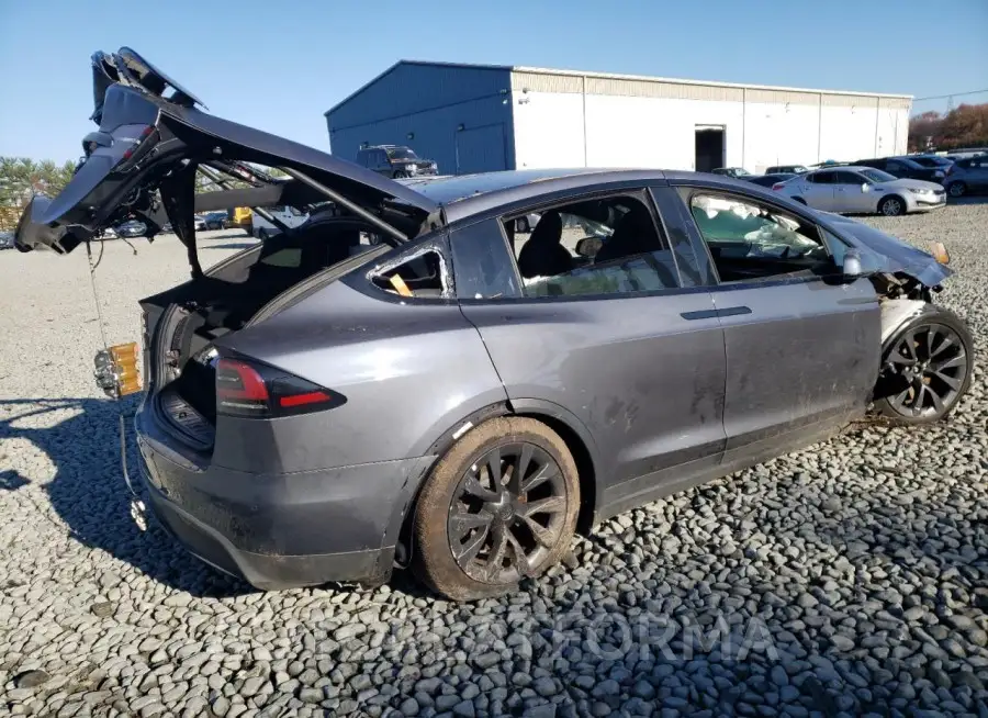 TESLA MODEL X 2022 vin 7SAXCBE5XNF333890 from auto auction Copart