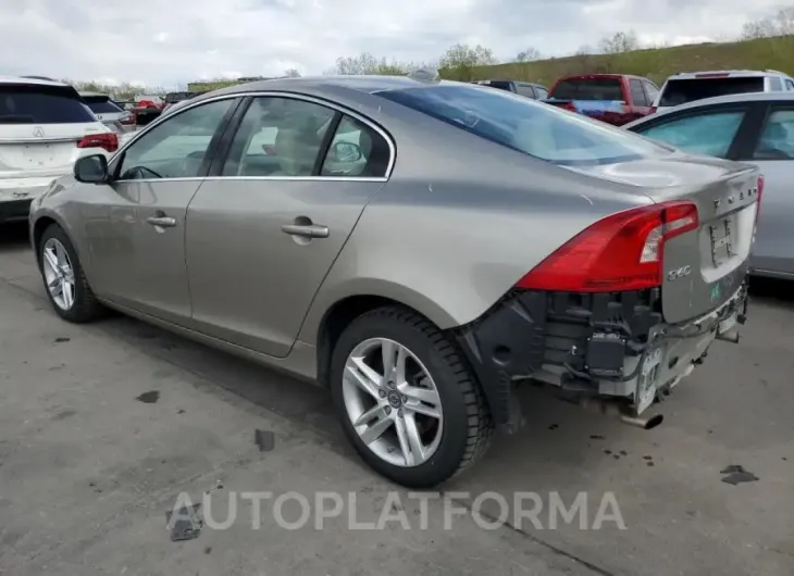 VOLVO S60 PREMIE 2015 vin YV1612TK3F1337842 from auto auction Copart