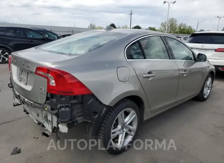 VOLVO S60 PREMIE 2015 vin YV1612TK3F1337842 from auto auction Copart