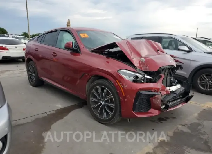 BMW X6 XDRIVE4 2023 vin 5UXCY6C04P9R17757 from auto auction Copart