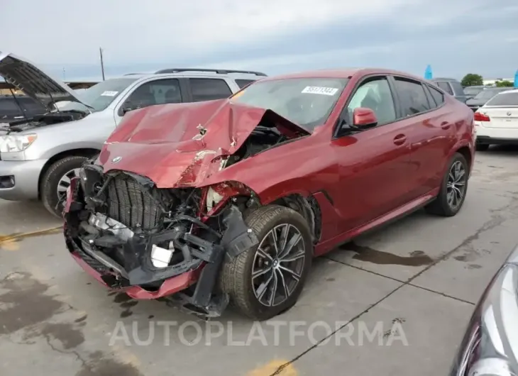 BMW X6 XDRIVE4 2023 vin 5UXCY6C04P9R17757 from auto auction Copart