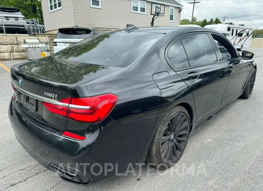 BMW 750 XI 2016 vin WBA7F2C52GG416131 from auto auction Copart