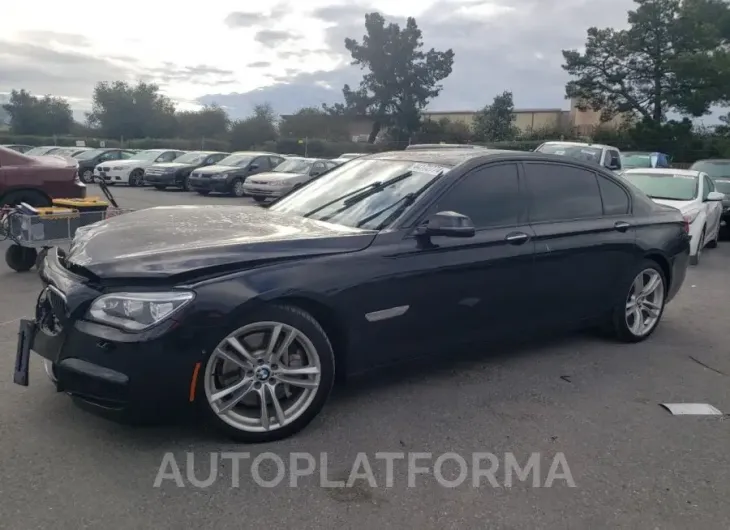 BMW 750 LXI 2015 vin WBAYF8C56FD654491 from auto auction Copart