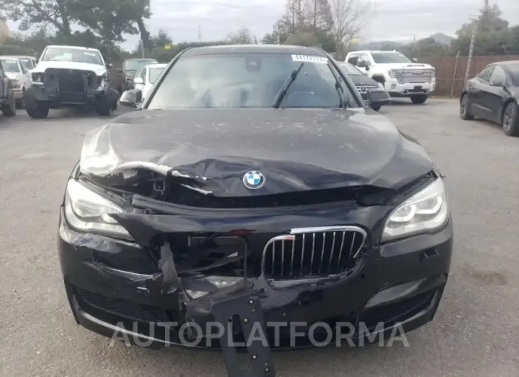 BMW 750 LXI 2015 vin WBAYF8C56FD654491 from auto auction Copart