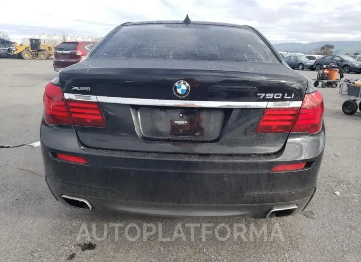 BMW 750 LXI 2015 vin WBAYF8C56FD654491 from auto auction Copart