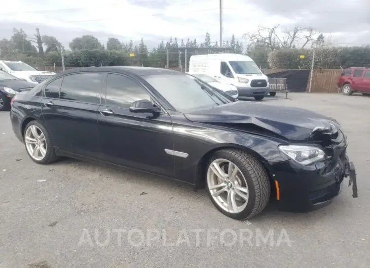 BMW 750 LXI 2015 vin WBAYF8C56FD654491 from auto auction Copart