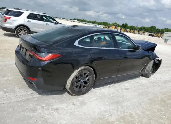 BMW I4 EDRIVE3 2023 vin WBY43AW0XPFP77698 from auto auction Copart