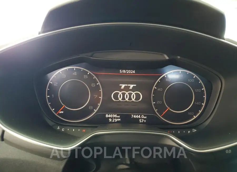 AUDI TT 2016 vin TRUC5AFV3G1026609 from auto auction Copart