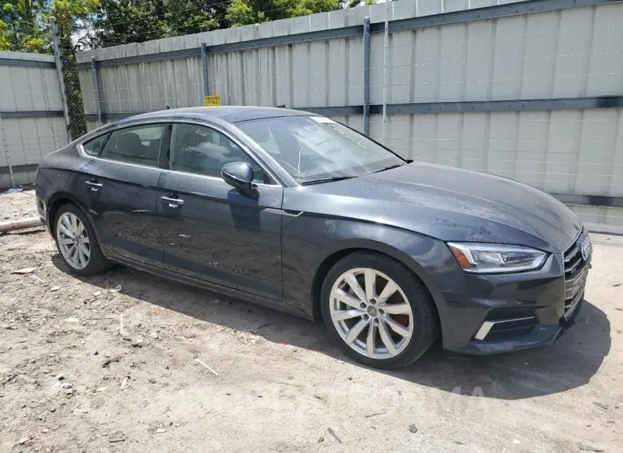 AUDI A5 PRESTIG 2018 vin WAUCNCF54JA007903 from auto auction Copart