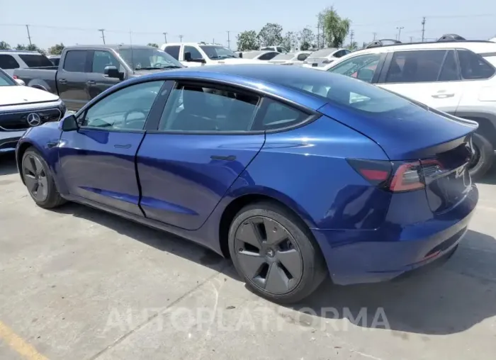 TESLA MODEL 3 2022 vin 5YJ3E1EA8NF304384 from auto auction Copart