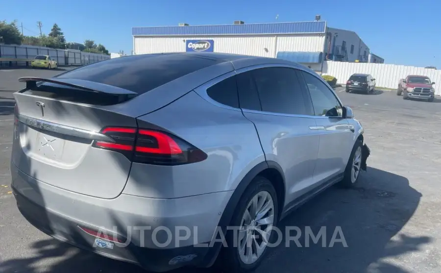 TESLA MODEL X 2017 vin 5YJXCAE2XHF051959 from auto auction Copart