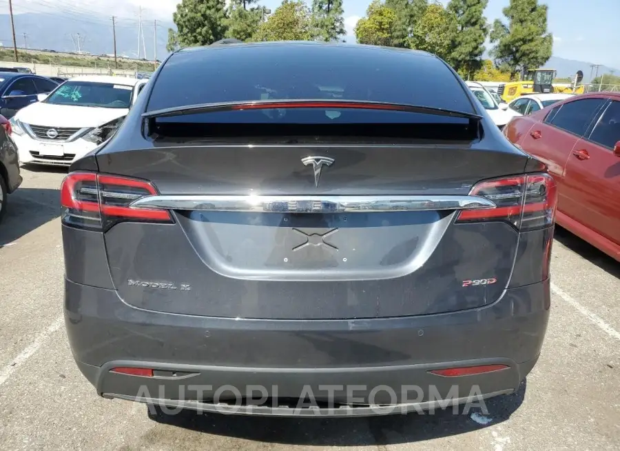 TESLA MODEL X 2016 vin 5YJXCAE43GF001064 from auto auction Copart