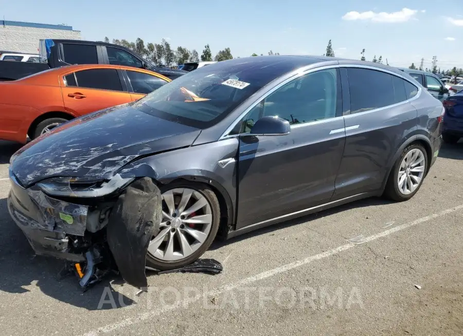 TESLA MODEL X 2016 vin 5YJXCAE43GF001064 from auto auction Copart