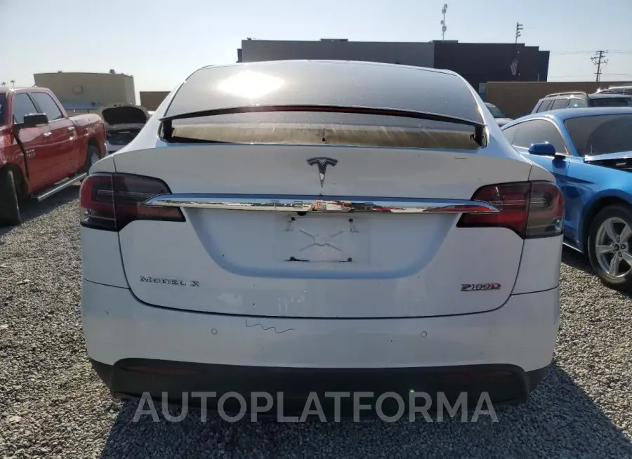 TESLA MODEL X 2016 vin 5YJXCBE43GF019800 from auto auction Copart