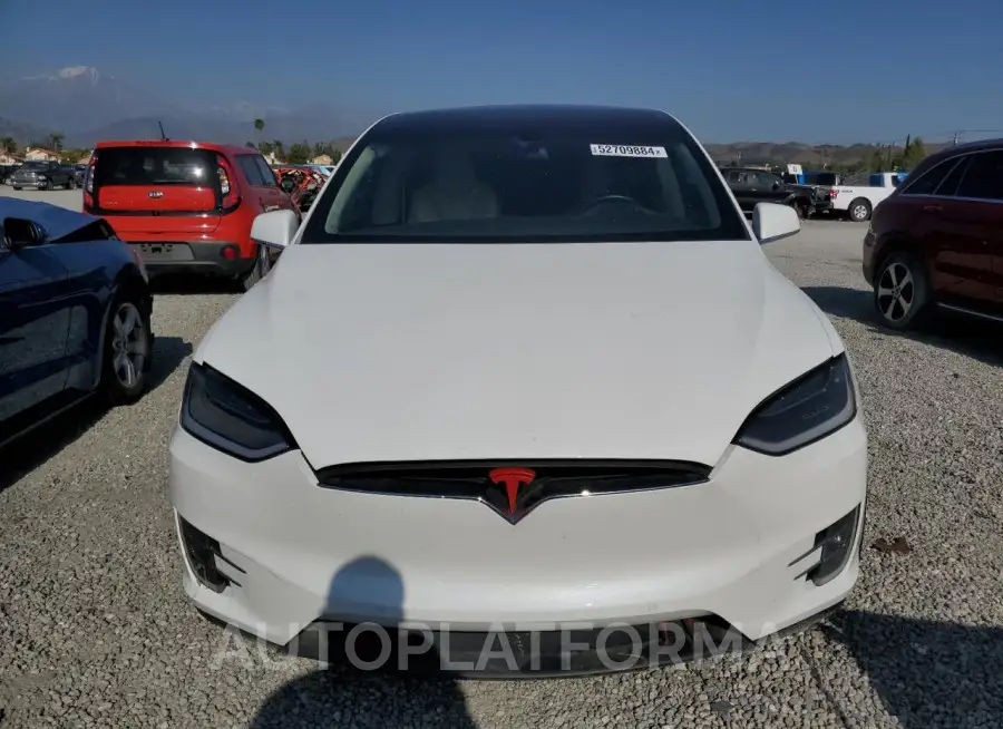 TESLA MODEL X 2016 vin 5YJXCBE43GF019800 from auto auction Copart