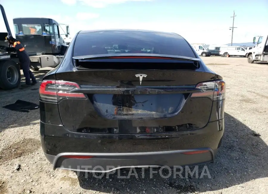 TESLA MODEL X 2022 vin 7SAXCDE52NF350257 from auto auction Copart