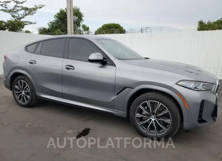 BMW X6 XDRIVE4 2024 vin 5UX33EX00R9V15627 from auto auction Copart