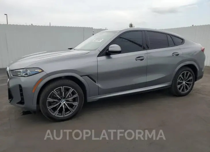 BMW X6 XDRIVE4 2024 vin 5UX33EX00R9V15627 from auto auction Copart