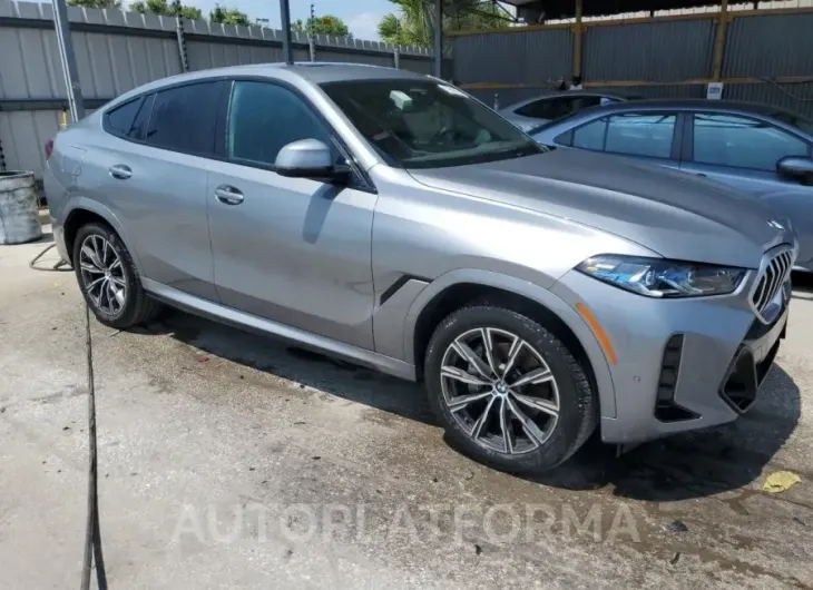 BMW X6 XDRIVE4 2024 vin 5UX33EX01R9U58502 from auto auction Copart