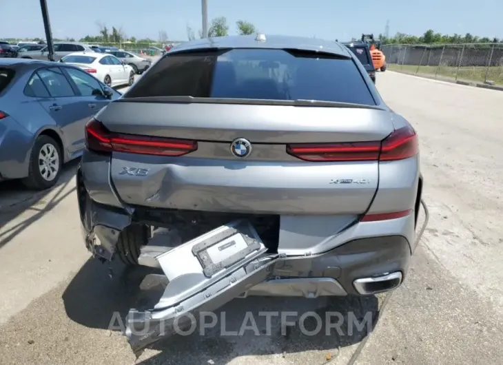 BMW X6 XDRIVE4 2024 vin 5UX33EX01R9U58502 from auto auction Copart