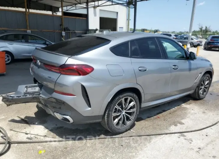 BMW X6 XDRIVE4 2024 vin 5UX33EX01R9U58502 from auto auction Copart