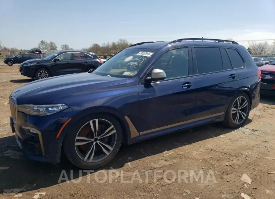 BMW X7 M50I 2022 vin 5UXCX6C0XN9M79911 from auto auction Copart