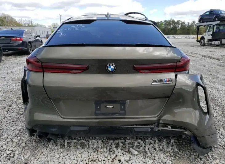 BMW X6 M 2022 vin 5YMCY0C04N9K18731 from auto auction Copart