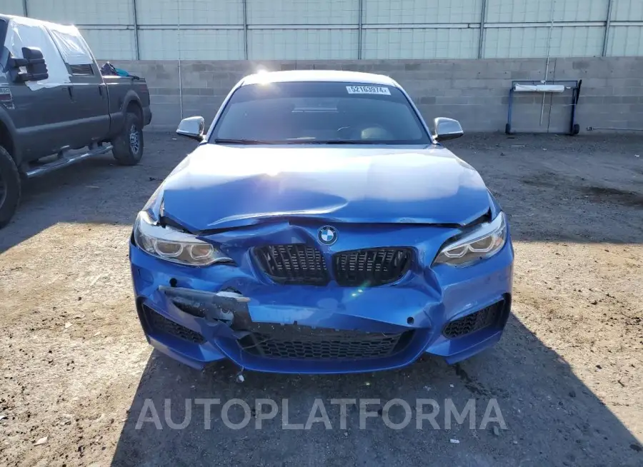 BMW M240XI 2017 vin WBA2G3C36H7A25371 from auto auction Copart